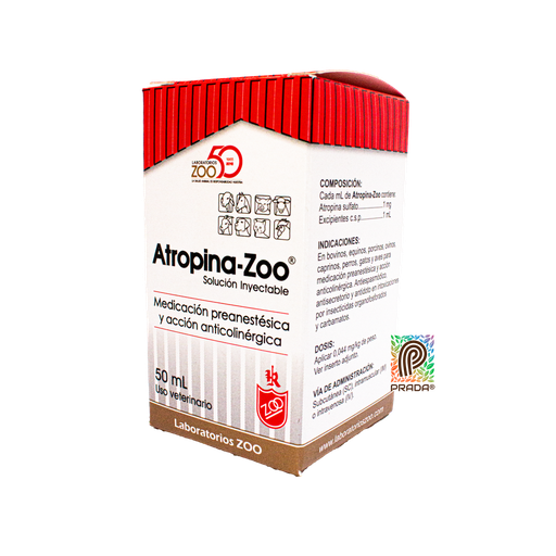 [7-0103-0161] ATROPINA ZOO INY X 50 ML