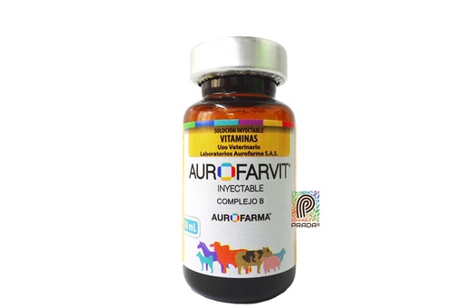 [7-0603-0165] AUROFARVIT INY X 10 ML