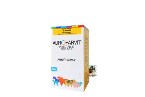 [7-0603-0166] AUROFARVIT INY X 50 ML