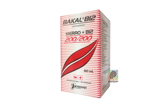 [7-0603-0182] BAKAL B12 INY X 50 ML