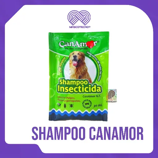 [7-0408-0271] SHAMPOO  CANAMOR INSEC SOBRE X 30 ML