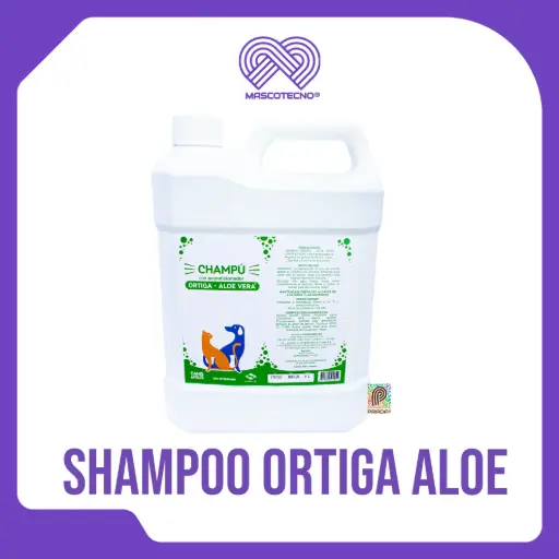 [7-0000-0282] SHAMPOO  CANIS Y FELIS (ORTIGA - ALOE VERA) X 4 LT