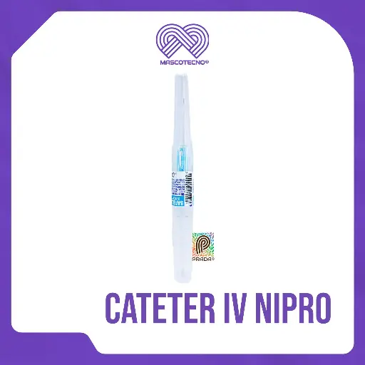 [7-0202-0318] CATETER IV NIPRO 22G X 1-1/4 (AZUL)