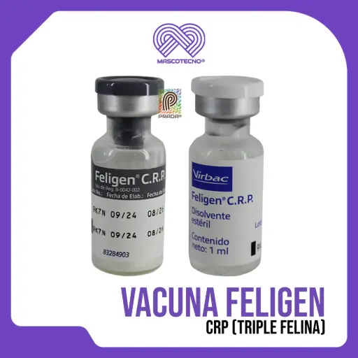 [1-0104-1036] VACUNA FELIGEN CRP (TRIPLE FELINA)