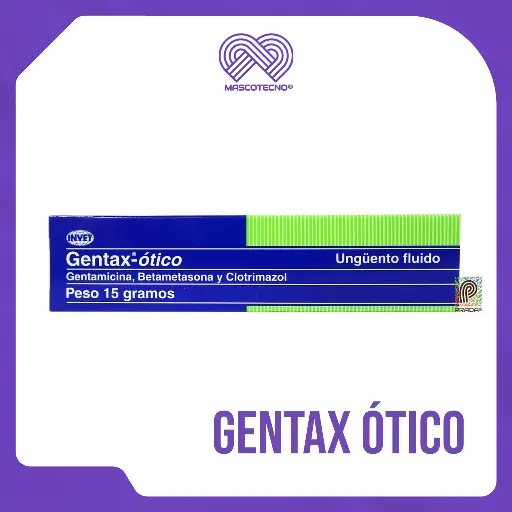 [7-1002-0586] GENTAX OTICO X 15 GR