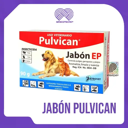 [7-0401-0635] JABON PULVICAN X 90 GR
