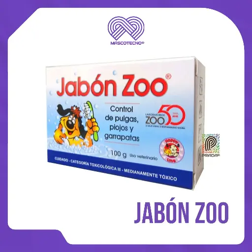 [7-0401-0636] JABON ZOO X 100 GR