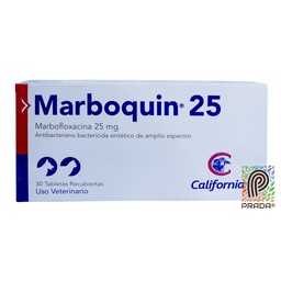 [7-0711-0702] MARBOQUIN 25MG TAB X 30 UND