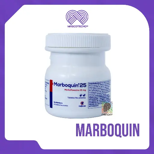 [7-0711-0703] MARBOQUIN 25MG TAB X 10 UND