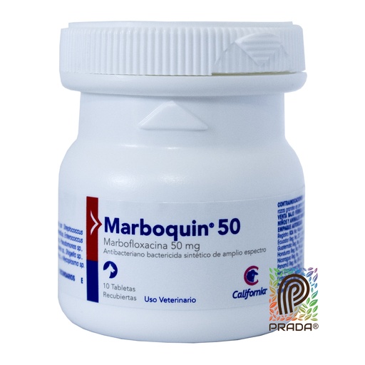 [7-0711-0706] MARBOQUIN 50MG TAB X 10 UND