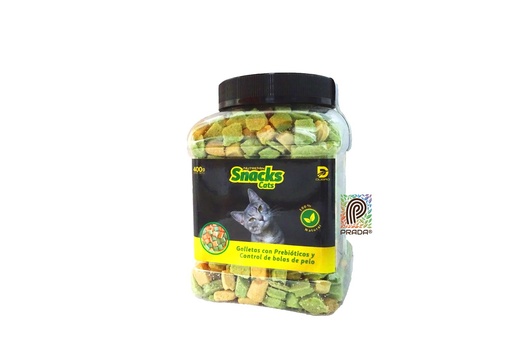 [7-0607-0774] NUTREMIN SNACKS CATS BOMBONERA X 400 GR