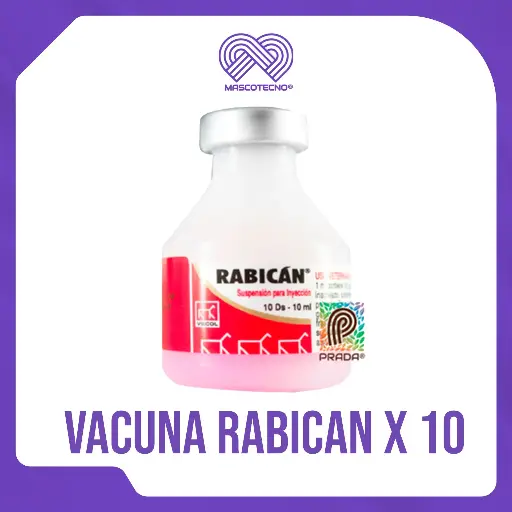 [1-0103-1049] VACUNA RABICAN X 10 DOSIS