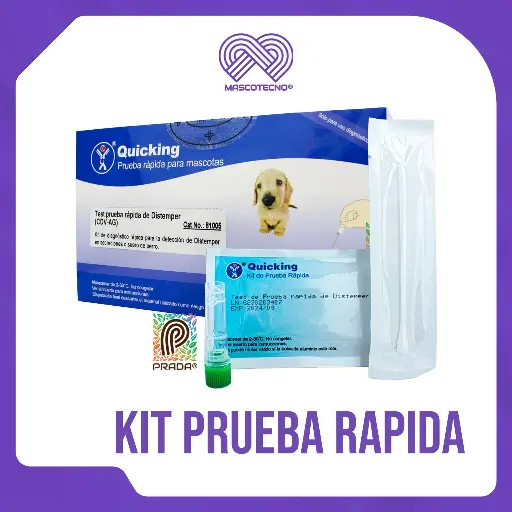 [7-0106-0663] KIT PRUEBA RAPIDA DISTEMPER X UND (MOQUILLO)