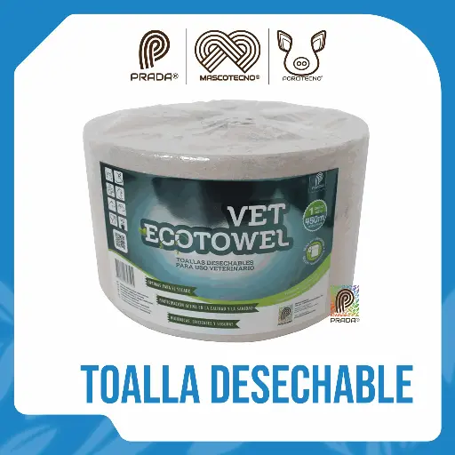 [8-0000-0028] TOALLA DESECHABLE VET ECOTOWEL 450M [07747]