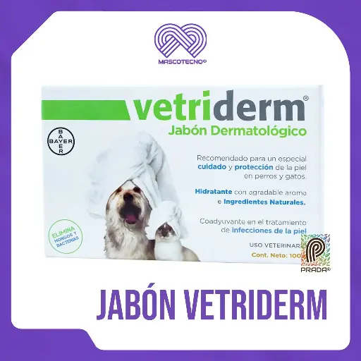 [7-0402-1088] JABON VETRIDERM X 100 GR