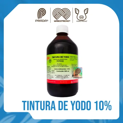 [7-1205-0990] TINTURA DE YODO 10% X 500 ML