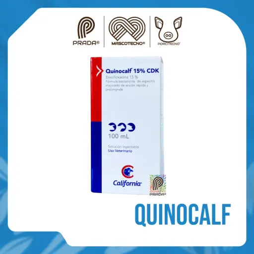 [7-0703-0880] QUINOCALF 15% CDK  INY X 100 ML