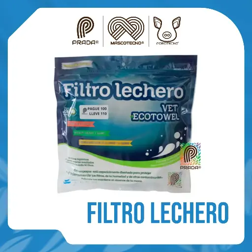 [6-0100-0054] FILTRO LECHERO PRADA SABINC X 100 UNIDADES [07918]