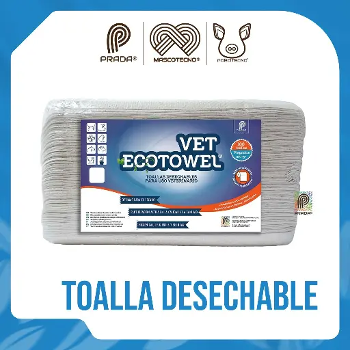 [6-0020-0994] TOALLA DESECHABLE “EN Z” VET ECOTOWEL 150 UND