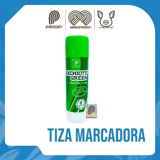 [6-0060-0057] TIZA MARCADORA AXCHIOTE VERDE [07924]