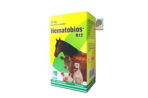 [7-0602-0616] HEMATOBIOS B12 INY X 50 ML