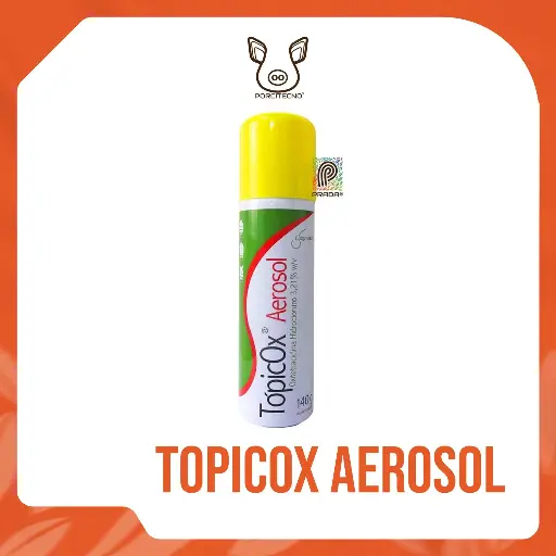 [7-1105-1002] TOPICOX AEROSOL X 140 GR {M}