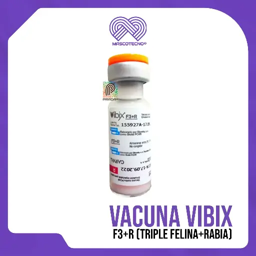 [1-0104-1059] VACUNA VIBIX F3+R (TRIPLE FELINA+RABIA)