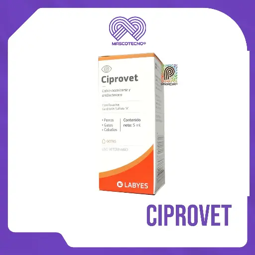 [7-1003-0334] CIPROVET X 5 ML