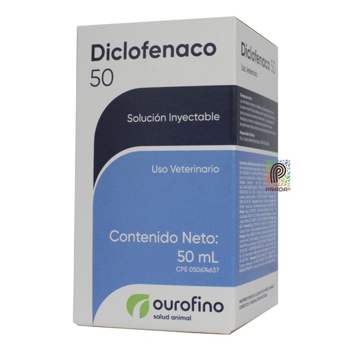 [7-0803-1186] DICLOFENACO 50 INY X 50 ML