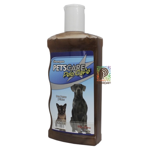 [7-0405-1213] CHAMPU PETSCARE PELO CAFE X 250 ML