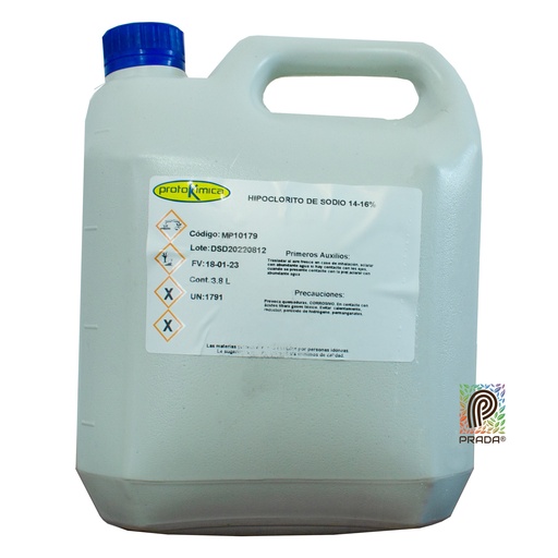 [8-0000-0343] HIPOCLORITO SODIO 15 % x Galon