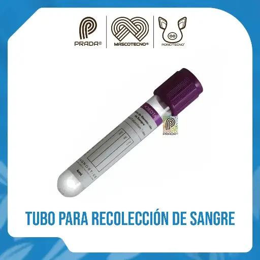 [4-0030-1065] TUBO PARA RECOLECCION DE SANGRE TAPA LILA 6.0 ML (UNIDAD)