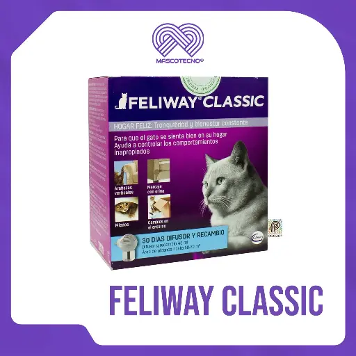 [7-0804-1232] FELIWAY CLASSIC DIFUSOR + RECARGA 48 ML