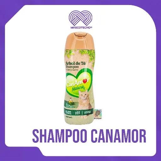 [7-0405-0267] SHAMPOO CANAMOR ARBOL DE TE X 230 ML GATOS