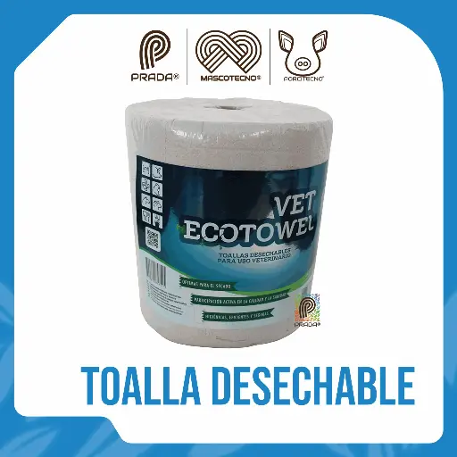 [8-0000-0069] TOALLA DESECHABLE VET ECOTOWEL 100M