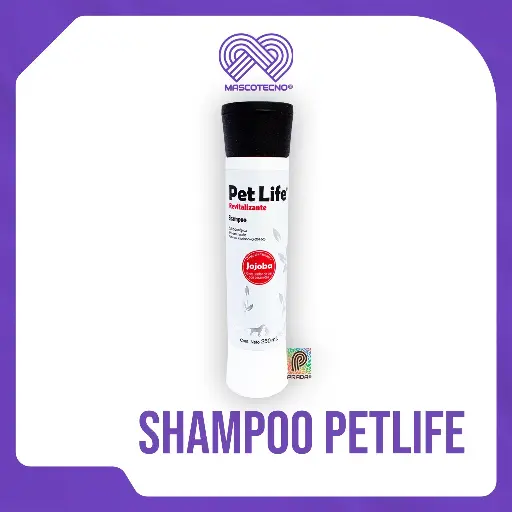 [7-0403-0150] SHAMPOO PETLIFE REVITALIZANTE 250 ML (JOJOBA)