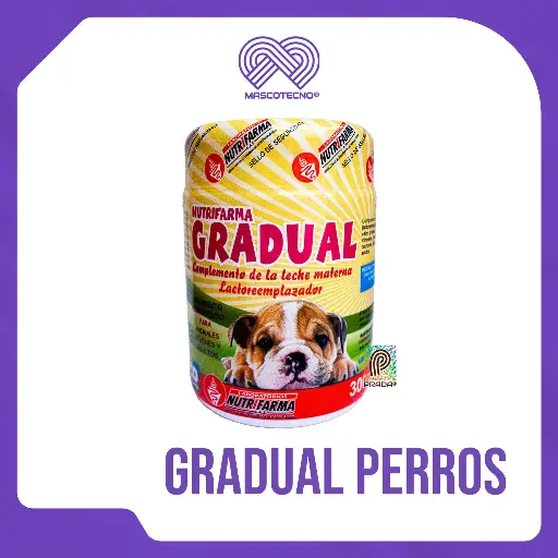 [7-0611-1059] GRADUAL PERROS ORAL x 300 GR - UNIDAD
