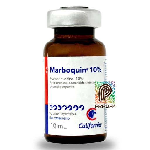[7-0711-0709] MARBOQUIN 10% SOL. INYECTABLE FCO X 10ML