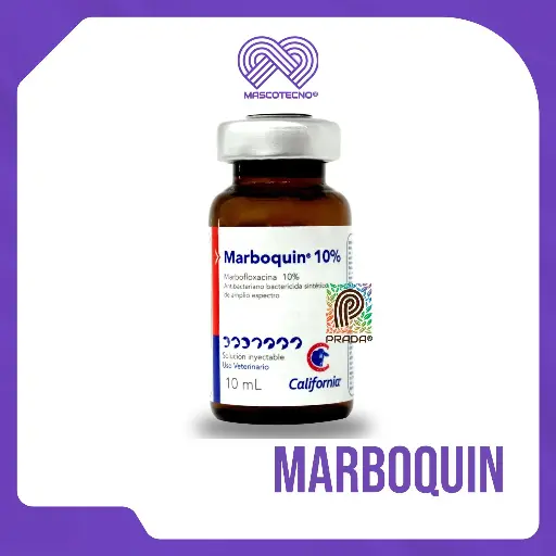 [7-0711-0709] MARBOQUIN 10% SOL. INYECTABLE FCO X 10ML