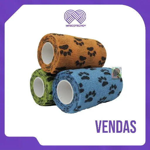 [0-000-0009] VENDAS 10*450 CM IMAGEN PETS