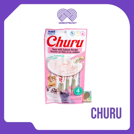 [7-0000-00011] CHURU x 4 UND ROSADO - ATÚN Y SALMÓN