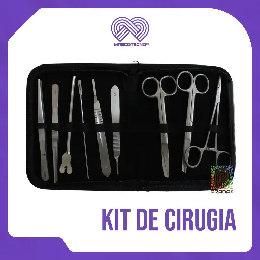[4-0000-0026] KIT DE CIRUGIA x 9 PIEZAS