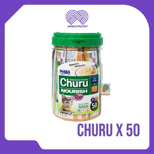 [7-0000-0075] CHURU NOURISH BOMBONERA X 50 UND - ATÚN Y POLLO