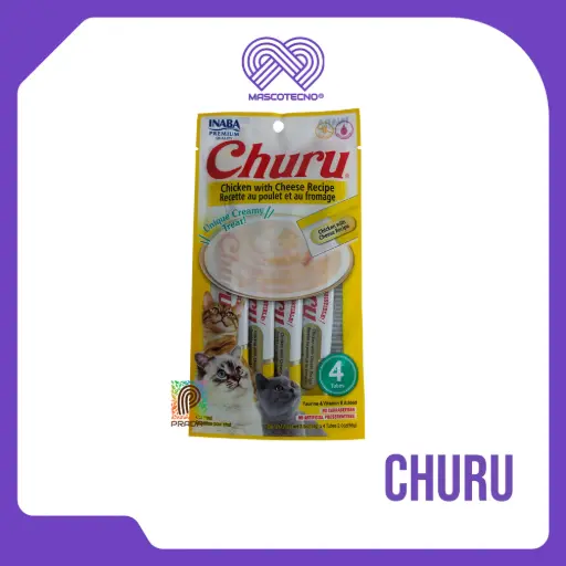 [7-0000-0079] CHURU X 4 UND  AMARILLO - POLLO Y QUESO