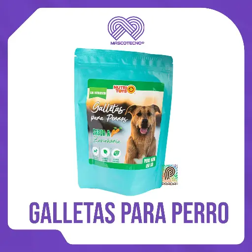 [7-0000-0096] GALLETAS PARA PERRO ZANAHORIA X 250 G