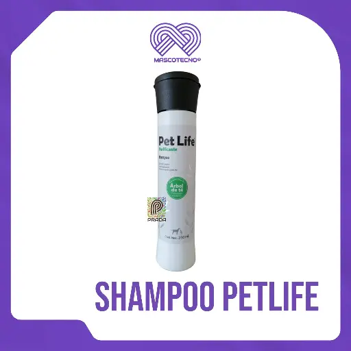 [7-0403-0152] SHAMPOO PETLIFE PURIFICANTE 250 ML (ARBOL DE TÉ)