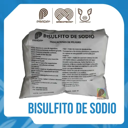 [2-0000-1180] BISULFITO DE SODIO X 500 GR