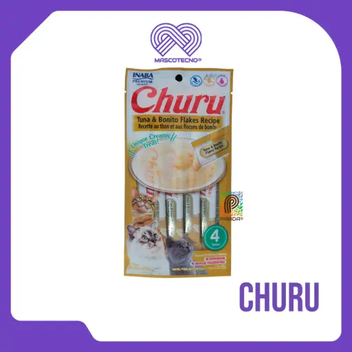 [7-0000-0085] CHURU X 4 UND OCRE - ATÚN Y BONITO