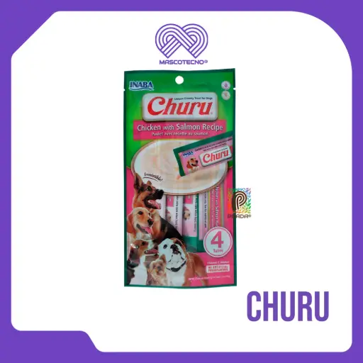 [7-0000-0093] DOG CHURU BOLSA X 4 UND - POLLO Y SALMON 