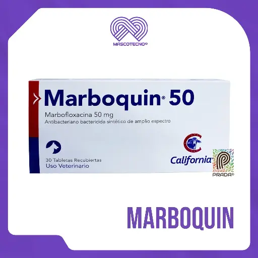 [7-0711-0707] MARBOQUIN 50MG TAB BLISTER x 10 UND